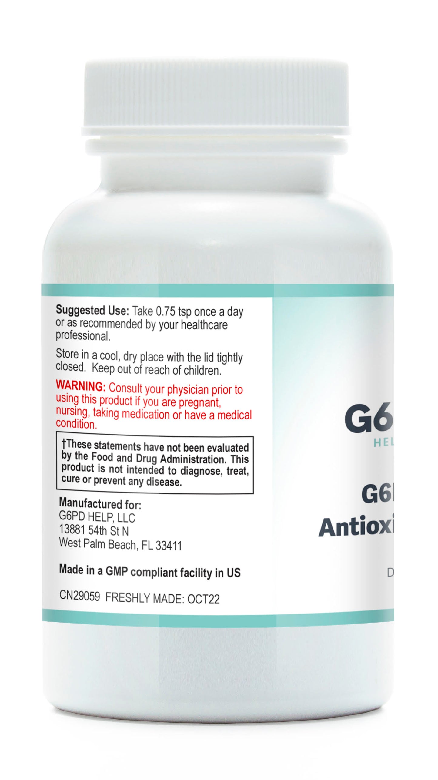G6PD Antioxidants - Limited Quantity!!